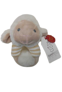 Keeleco Ring Rattle - 14cm Baby Toy Rattle for Home and Garden Playtime