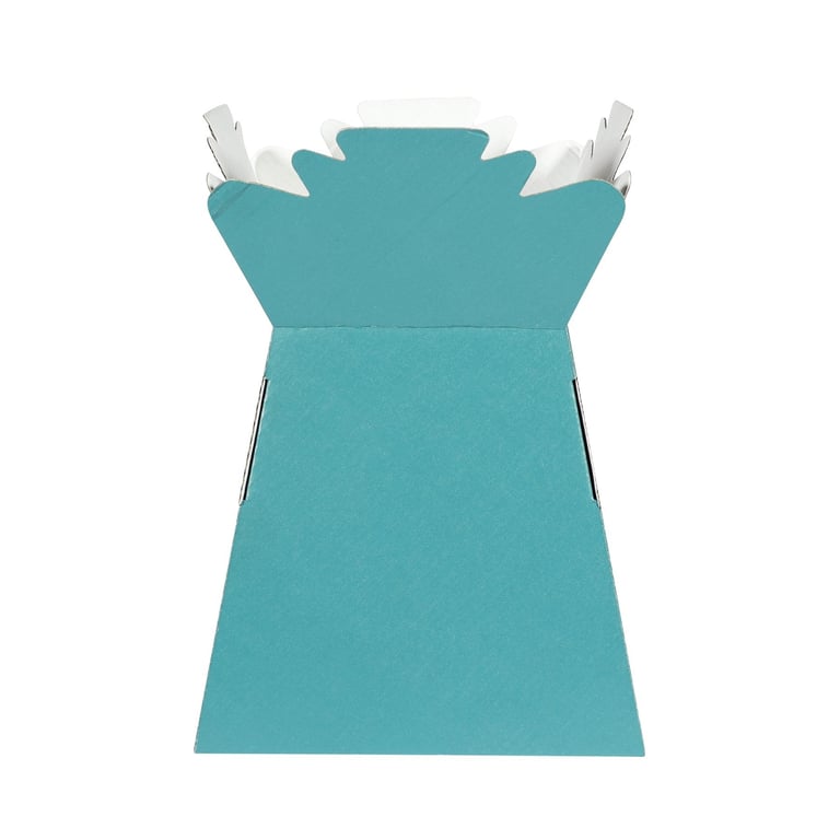 Teal Living Vase - Unique Home Decor Garden Ornament and Indoor Plant Pot