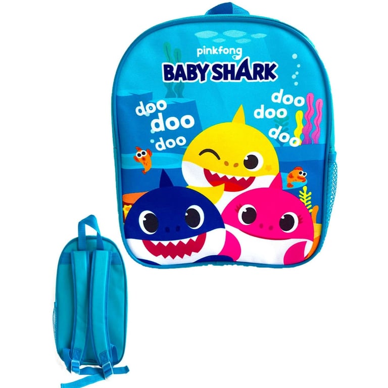 Premium Baby Shark Durable Backpack for Kids - Waterproof Toddler Travel Bag