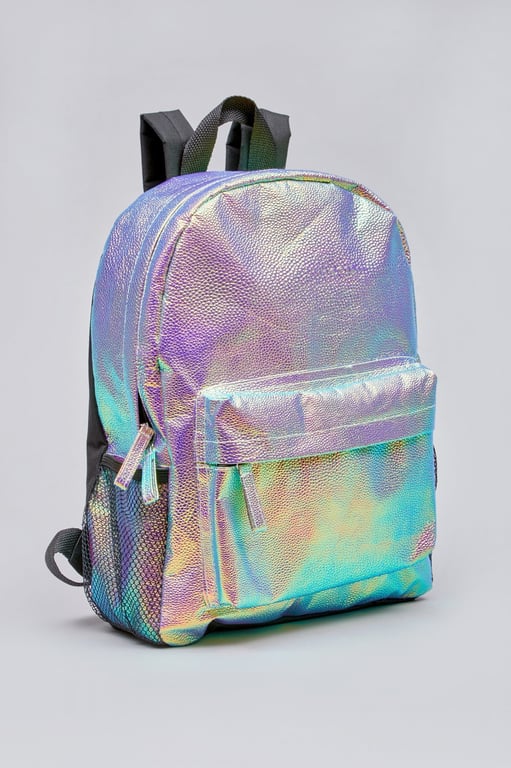 Holographic Backpack - Futuristic Tech-Styled Design Hologram Bag