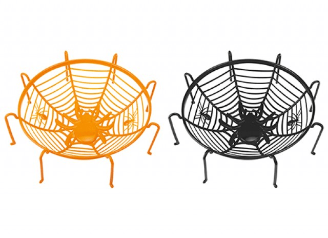 Spiders Web Basket - Woven Home Decor with Garden Accessories and Indoor Plant Holder