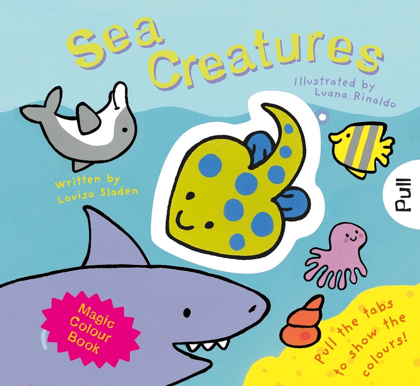 Magic Colour Sea Creatures Aquarium Wall Art and Home Decor