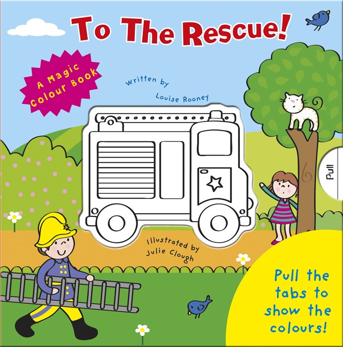 Magic Colour To The Rescue - Vibrant Wall Decals for Kids Room & Party Supplies Home Decor