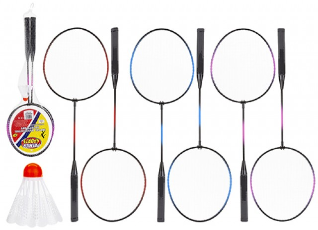 Badminton Set - Complete Fitness Equipment with Racket and Shuttlecock