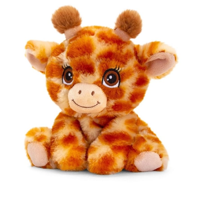 16cm Adoptable World Plush Giraffe Toy - Soft and Cute Home Decor
