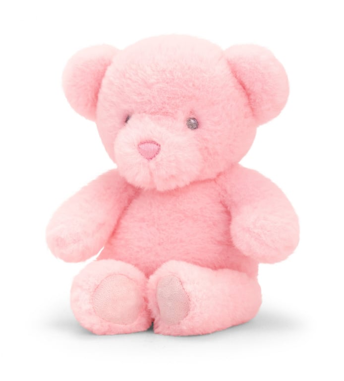 Soft Cuddly 16cm Girl Bear Toy - Adorable Baby Bear for Girls