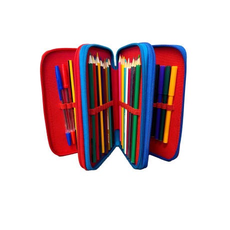 Avengers Filled Pencil Case - Kids Stationery Organizer and School Supply Holder