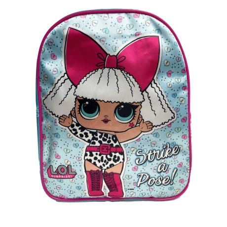 LOL Premium Satin Standard Backpack - Fashionable, High-Quality Backpack Made from Soft Satin Material