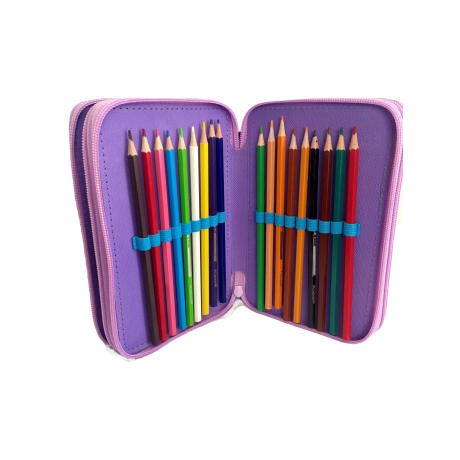 LOL Surprise Sequin Filled Pencil Case - Fashionable Stationery Organizer