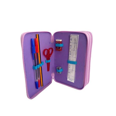 LOL Surprise Sequin Filled Pencil Case - Fashionable Stationery Organizer