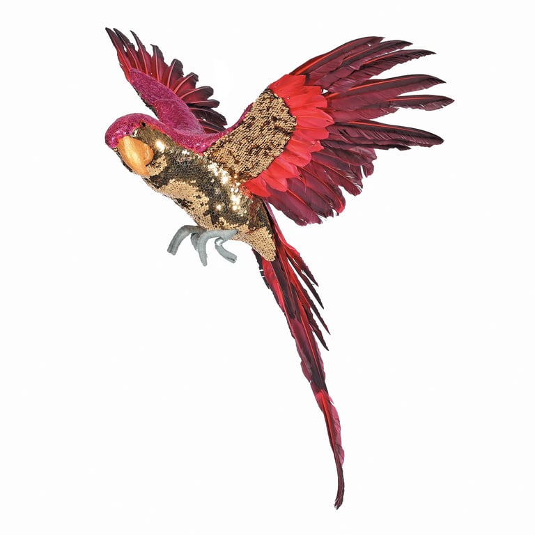 Pink and Gold Large Macaw Bird - 80cm Exotic Pet Bird