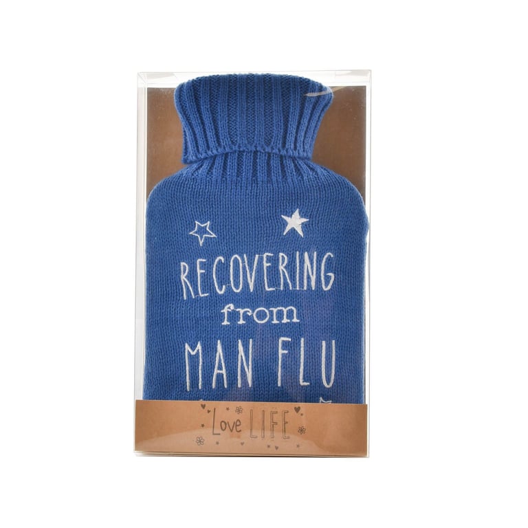 Man Flu Water Bottle - Insulated Reusable Hydration Flask for Men s Outdoor Activities