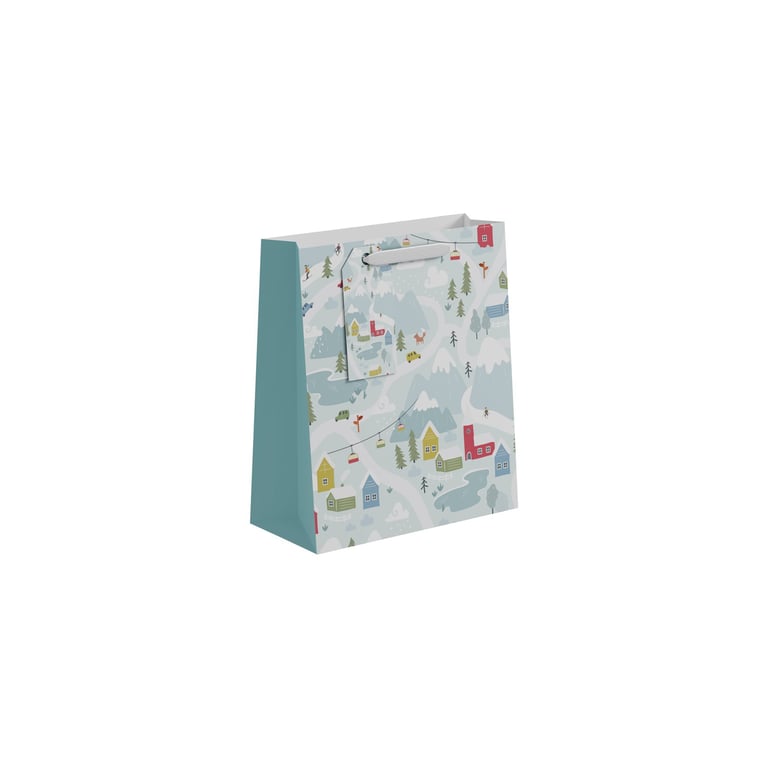 Mountain Cable Car Gift Bag - Medium Size Outdoor Travel Holiday Gift