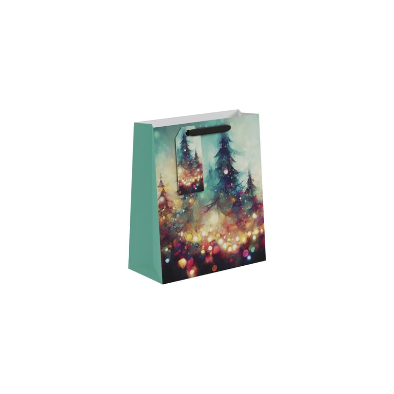 Medium Forest Lights Gift Bag - Eco-Friendly Home Decor LED Light Bag