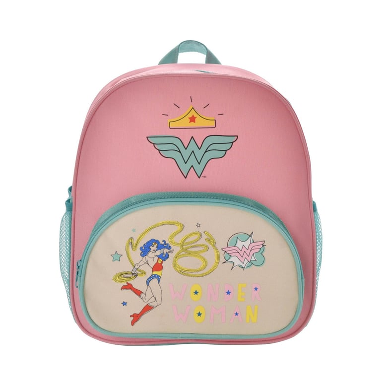 Warner Bros Wonder Woman Superhero Backpack DC Comics School Bag