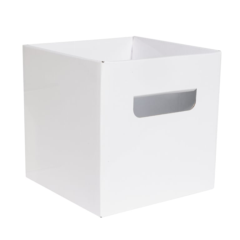 White Bouquet Box - 15x15cm Floral Storage Gift Box (Set of 10)