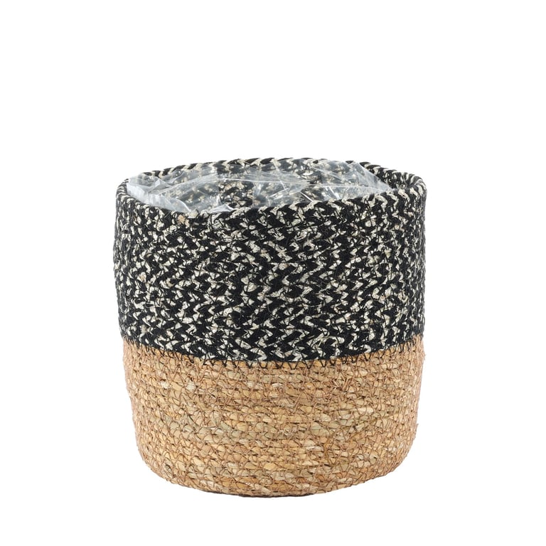 Natural Seagrass Basket - Eco Friendly Home Decor and Indoor Plant Container