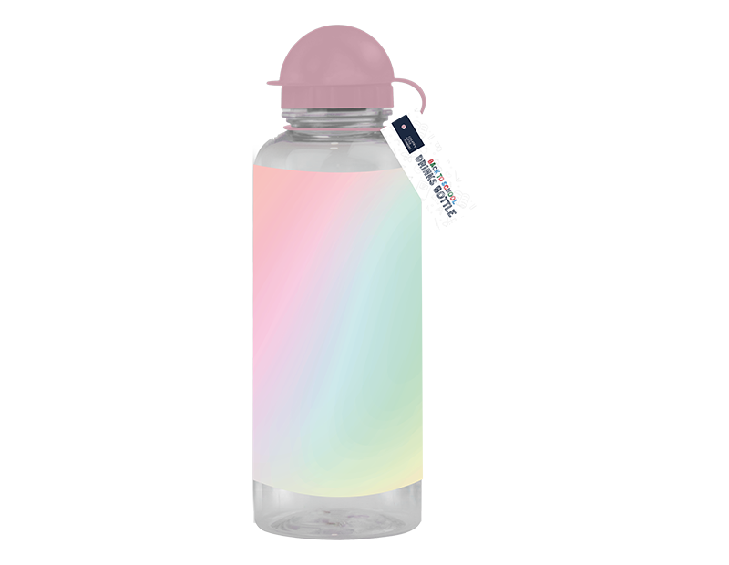 Girls 600ml Printed Reusable Water Bottle - Perfect Hydration Companion for Kids and Girls