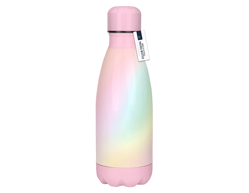 Assorted Girls Printed Metal Insulated Water Bottle 350ml