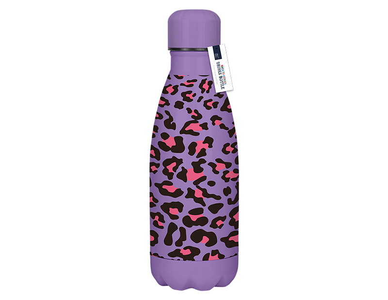 Assorted Girls Printed Metal Insulated Water Bottle 350ml