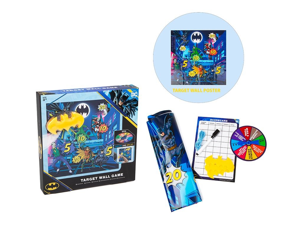 Batman Target Game - Fun Indoor Entertainment for Kids Birthday Parties
