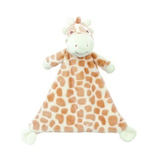 Gigi Giraffe Comforter Blankie - Soft Giraffe Animal Print Blanket for Baby or Toddler