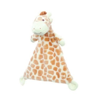 Gigi Giraffe Comforter Blankie - Soft Giraffe Animal Print Blanket for Baby or Toddler
