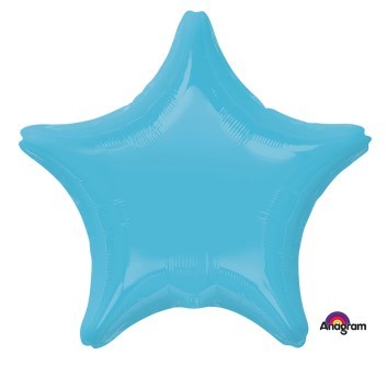 Blue Foil 18 Inch Star Balloon - Perfect Party Decoration for Home and Events