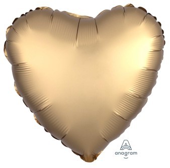 Gold Circle Satin Balloon (18 Inch) - Elegant Party Decoration and Event Balloon