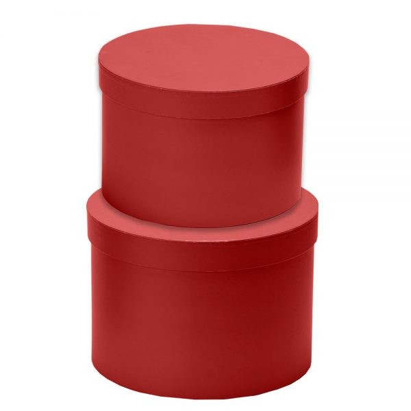 Red Hat Storage Box Set - 2-Piece Organizer for Hats and Accessories