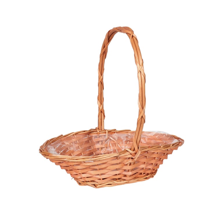 Punt Basket 12inch - Large Outdoor Wicker Storage Garden Basket