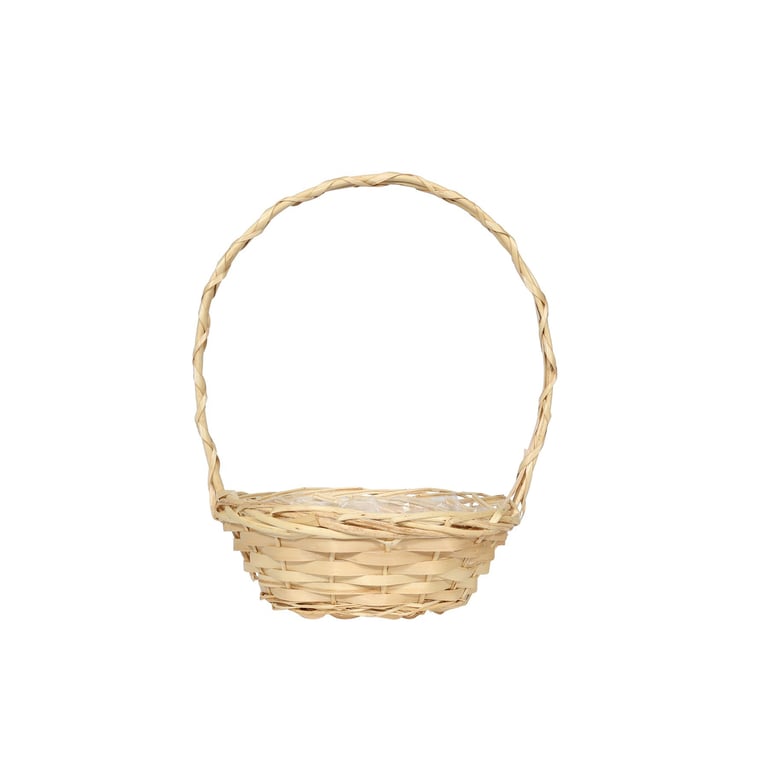 Florida 9inch Wicker Storage Basket for Home Decor and Indoor Plants