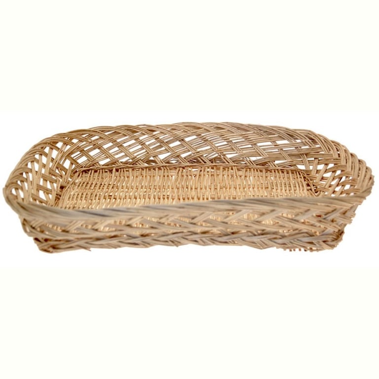 Large Rectangle Fruit Basket 35cm - Premium Home Decor & Kitchen Storage Solution