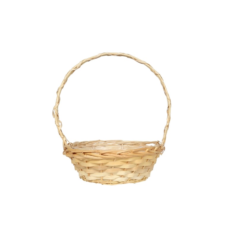 Florida 10inch Woven Handle Basket - Perfect Home and Outdoor Storage Solution