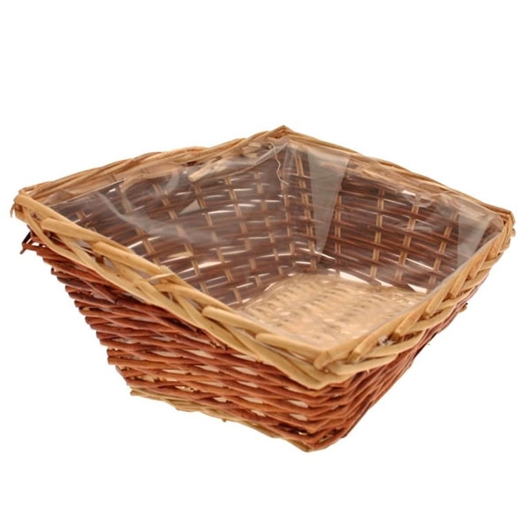 Medium Rectangle Sloped Two Tone Tray - Kitchen Organization and Home Decor Solution