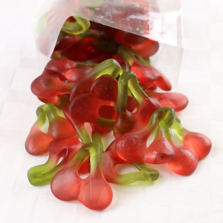 Happy Cherry Jellies - Sweet 500g Fruit Preserves Made from Real Cherries