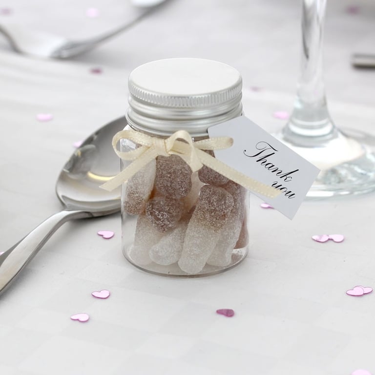 Fizzy Cola Bottles Mini Jar - Home Bar Essentials for Fizzy Drink Lovers