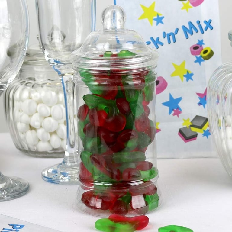 Happy Cherry Candy Jar - Elegant Home Decor Storage Container