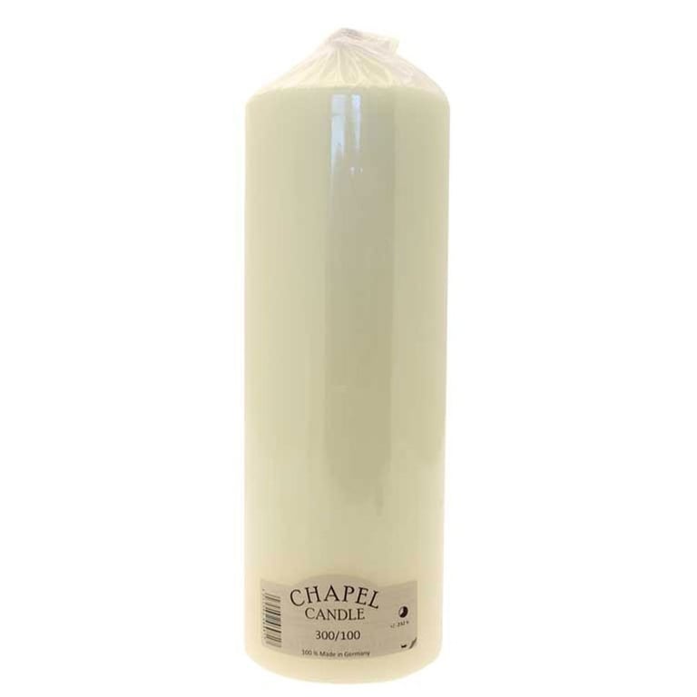 Chapel Candle - 30cm Home Decor Church Style Wax Candle for a Pleasant Home Fragrance
