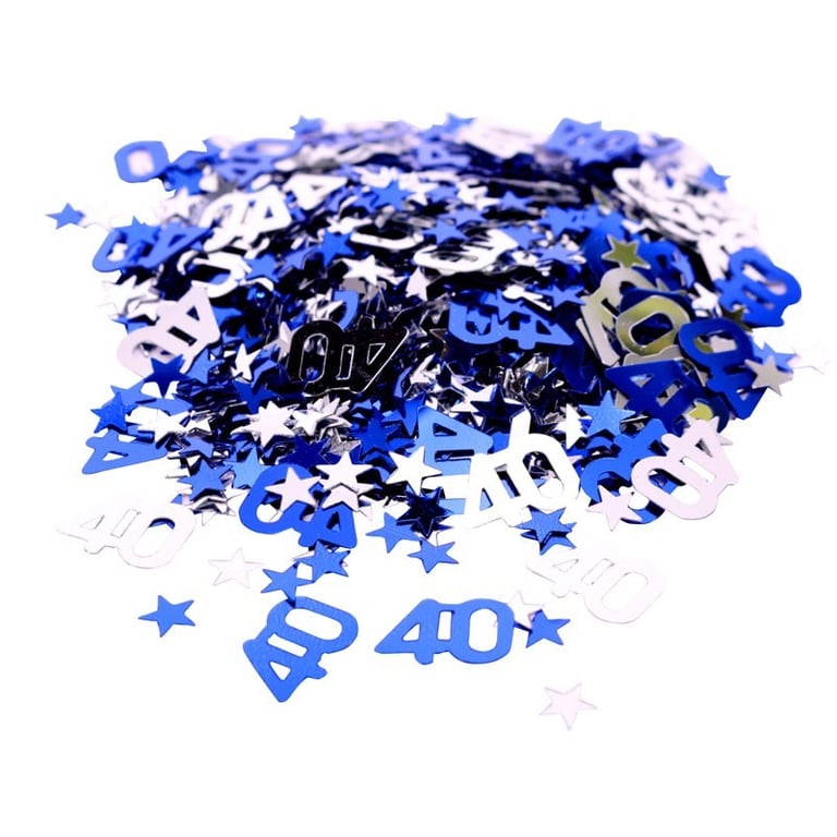 Mini Stars 40 Confetti - Sparkly Party and Wedding Decoration Kit