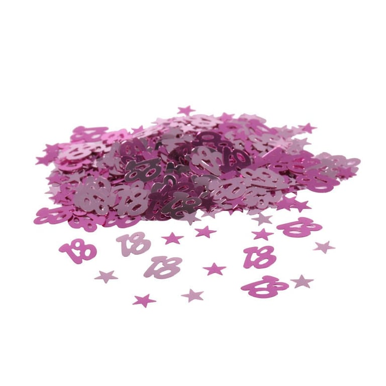 Mini Stars 18 Pink Confetti - Perfect Party Decorations and Home Accents