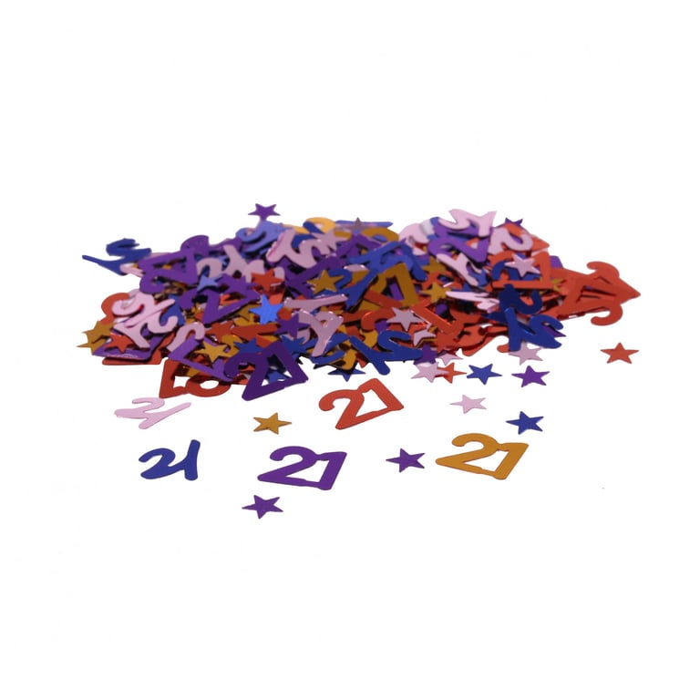 Multi-Coloured Mini Stars Confetti - Perfect for Home Decor and Party Supplies