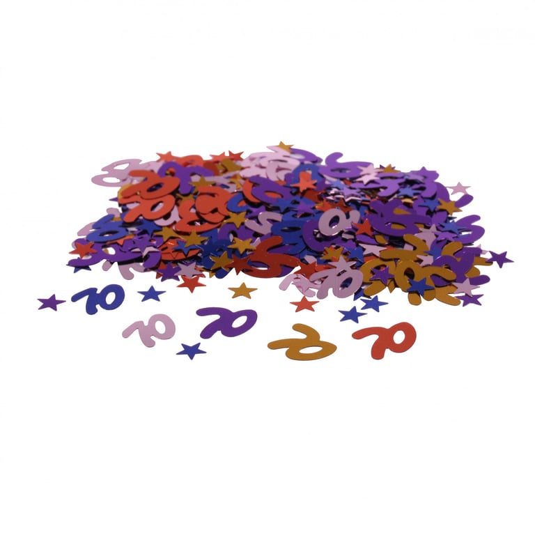 Multi Coloured Mini Stars 70 Confetti - Perfect Party Decor and Gift Idea