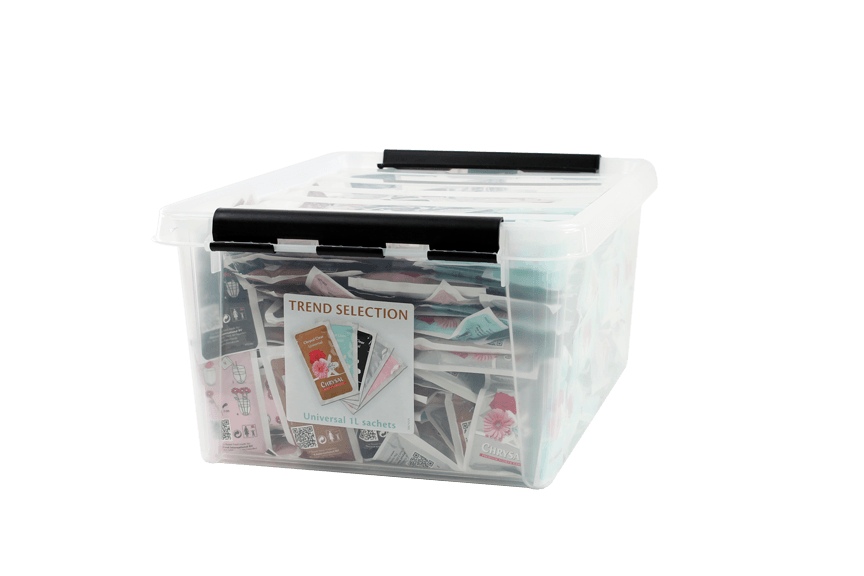 Chrysal Universal Trend Selection - 500 Sachets of Beauty Essentials and Home Garden Accents