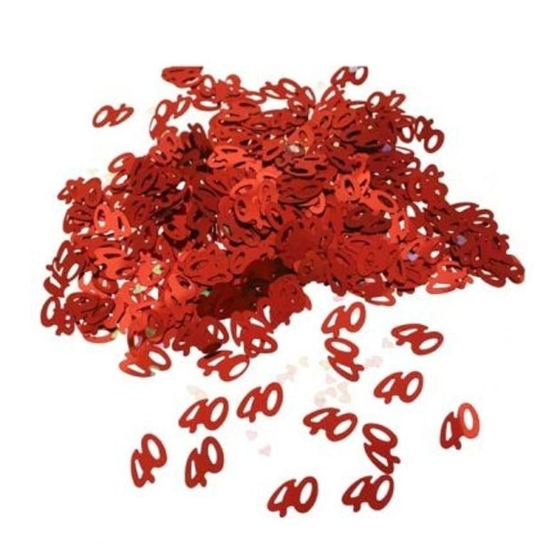Red Confetti - Party Decorations and Wedding Supplies for Celebrations