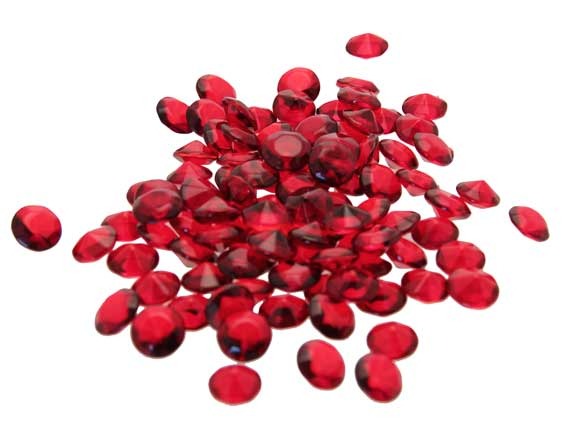 Red Table Diamonds - Elegant Home Decor Accents with Luxury Diamond Details