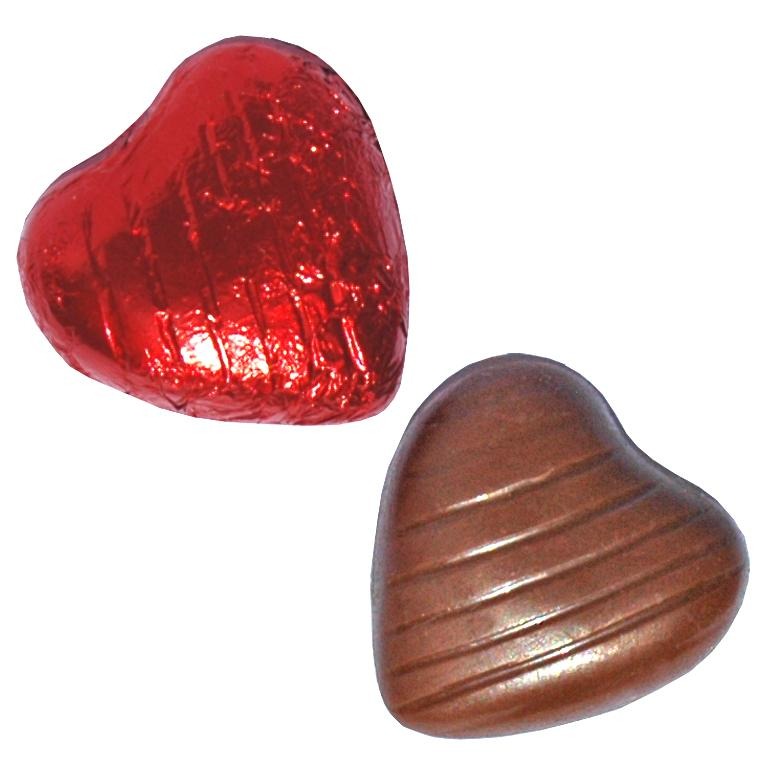 Red Foil Chocolate Hearts 1kg - Perfect Valentine s Day Candy Decoration