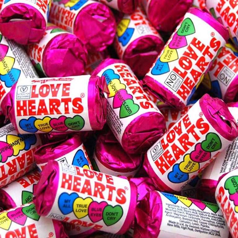 Love Hearts 500g Sweet Gift Box of Heart Shaped Chocolates