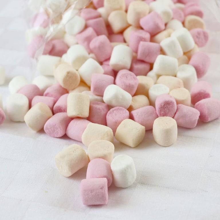 Gourmet Mini Marshmallows 200g - Soft & Delicious Treats for S mores and More