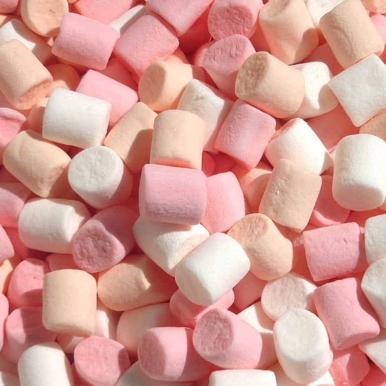 Gourmet Mini Marshmallows 200g - Soft & Delicious Treats for S mores and More